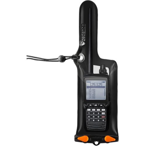 Radio VHF Classique Étanche \u2013 Housse de Transport en Plastique pour Natation, Surf, Kayak \u2013 Housse Étanche pour Talkie-Walkie \u2013 Protection et Radio Portable \u2013 Petit