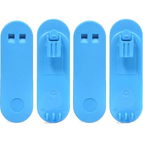 KALANKA-Clip ceinture radio compatible avec Motorola Tlkr T92 H2O PMR446 2 voies talkie-walkie (4-bleu)