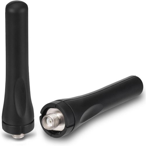 KALANKA-Antenne UHF Radioamateur 430MHz SMA Femelle Antenne Caoutchouc Compatible avec Baofeng UV-5R BF-888S UV-82 UV-9R Plus Radio Bidirectionnelle Talkie-walkie, Paquet de 2