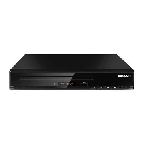 LECTEUR DVD - SENCOR - SDV 2513H - PORT USB - LECTURE - SORTIE HDMI ET PÉRITEL - NOIR