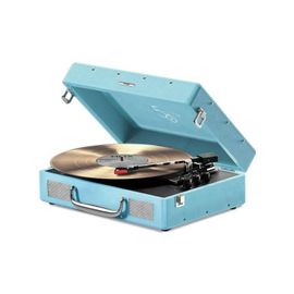 PLATINE VINYLE - MIXX - REVIVAL 55 - ENCEINTES STÉRÉO INTÉGRÉES - 3 VITESSES - BLUETOOTH - SORTIE RCA - BLEU