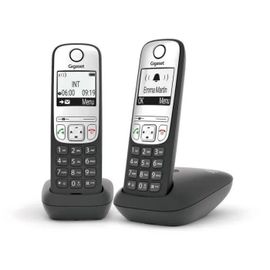 Siemens Telephone Gigaset A690DUO black-silver - 4250366857275