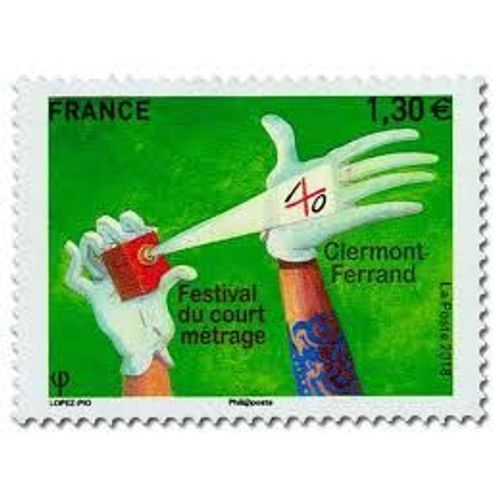 Cinéma : Festival Du Court Métrage De Clermont Ferrand Année 2018 N° 5201 Yvert Et Tellier Luxe