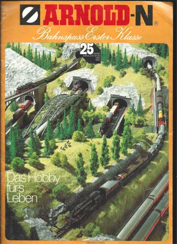 Arnold-N, Bahnspass Erster Klasse, 1985 ,25 Ans