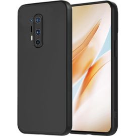 Sjzg-Coque De Protection Pour Oneplus 8 Pro, Ultra Fine En Silicone Tpu Souple, Compatible Avec Oneplus 8 Pro, Anti-Chocs, Anti-Rayures, Caoutchouc Mat, Noir