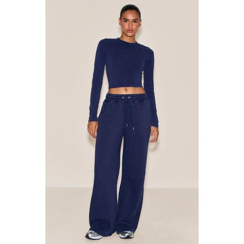 Jogging Large Oversize Bleu Marine Délavé, Bleu Marine