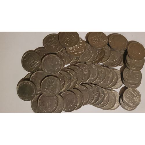Lot De 50 Pièces De 10 Francs Turin