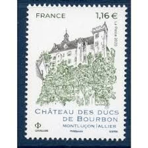Patrimoine Architectural : Château Des Ducs De Bourbon À Montluçon Année 2020 N° 5417 Yvert Et Tellier Luxe