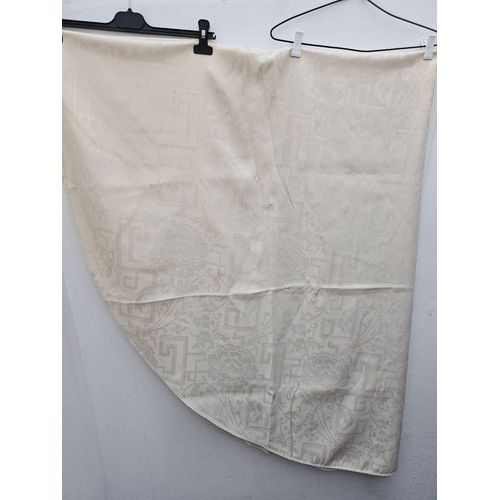 Nappe De Tables Ovale Nydel Couleur Crème  Made In France