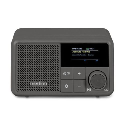 MINI RADIO - MEDION - DAB/FM - MONO 2W RMS - GRIS