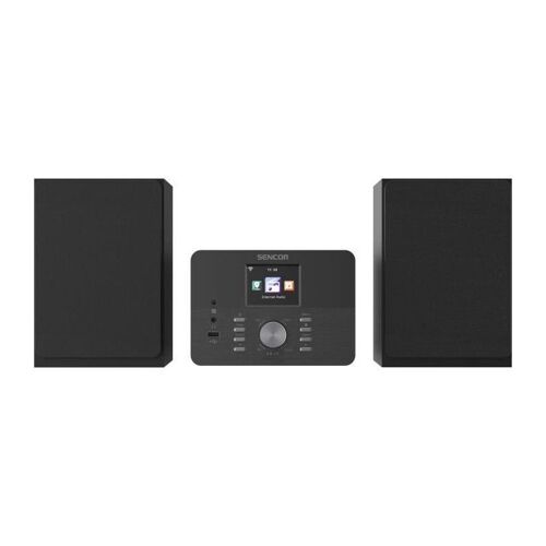 MICRO-CHAÎNE AUDIO - SENCOR - SMC 5100WDB - 50 W - CD/MP3, RADIO INTERNET/DAB+, WI-FI - NOIR