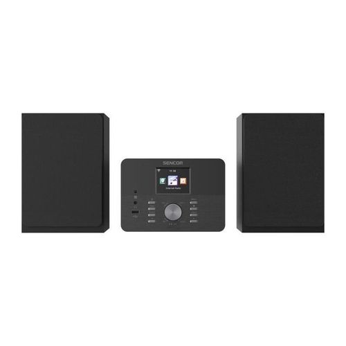 MICRO-CHAÎNE AUDIO - SENCOR - SMC 5100WDB - 50 W - CD/MP3, RADIO INTERNET/DAB+, WI-FI - NOIR