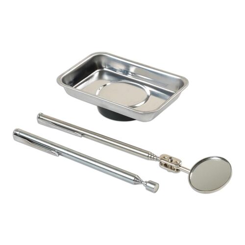 JEU D'OUTILS D'INSPECTION ET PLATEAU MAGNETIQUE - LASER TOOLS
