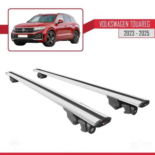Barres De Toit - Volkswagen - Hook - Aluminium Gris - 2 Barres - Charge Utile 300 Kg