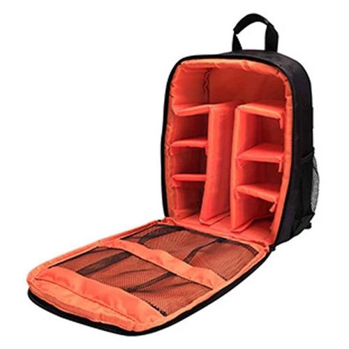 Sac à dos étanche pour appareil photo extérieur,vidéo numérique initié,étui photo,DSLR,IL,Nikon,Sony - Type Orange