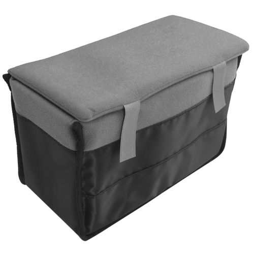 Sac de protection rembourré pour appareil photo reflex numérique,étui de doublure d'insertion,objectif et accessoires noirs