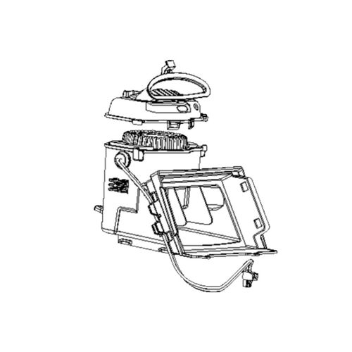 Moteur et carter Complète Aspirateur (SS-2230002930 SS2230002930 ROWENTA)