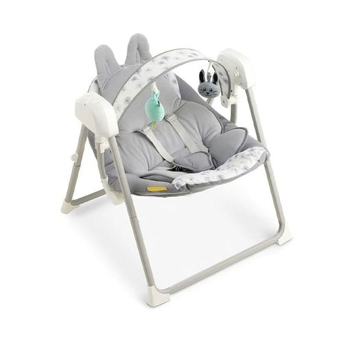 Balancelle Swinggy - Gris - 3 Vitesses - 2 Positions D'Assise - Équipement Bébé