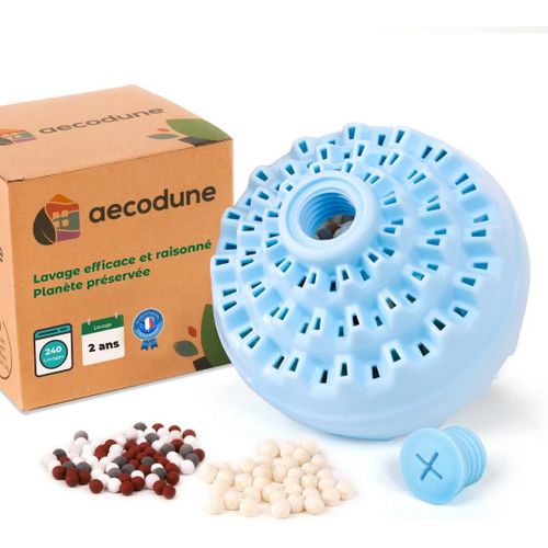 2 Ans De Lessive Ecologique Economique -240 Lavages- Boule De Lavage Machine A Laver - Perles De Linge Lessive Poudre Naturelle Zero Dechet -Lessive Hypoallergenique Anti Calcaire[Z201]