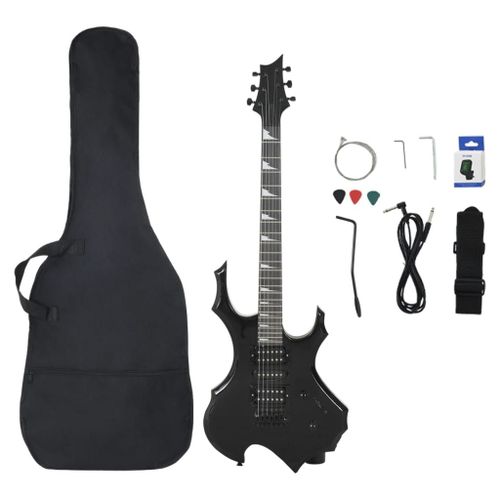 Guitare Électrique Pour Débutants Avec Sac Noir 4/4 39"