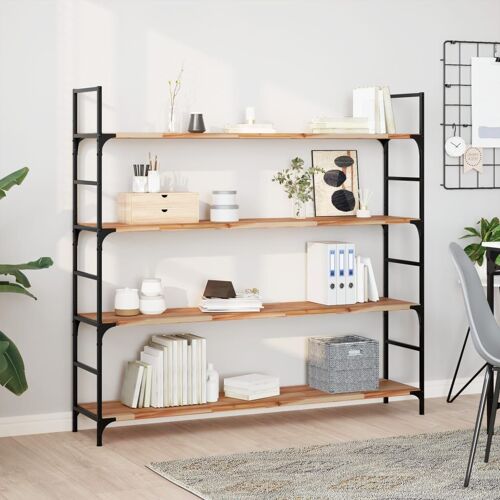 Vidaxl Étagères Flottantes 2 Pcs 120x30x2 Cm Acacia Massif À L'huile