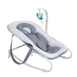 Transat Graphik Bleu Balancelle Ou Fixe Pour Bébé Baby_Moov