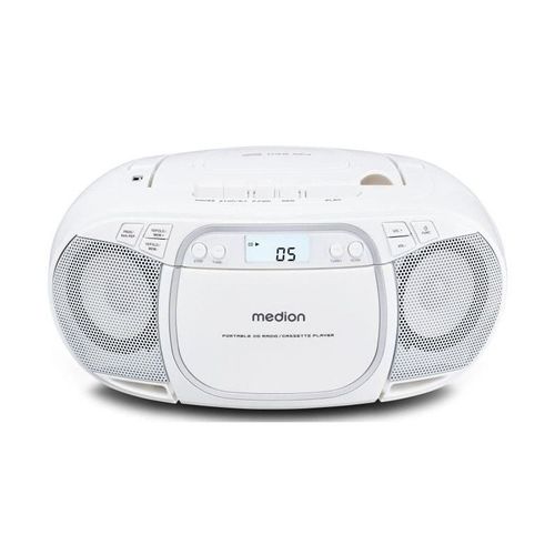 RADIO CD - MEDION - FM - 2X2,2W RMS - BLANC