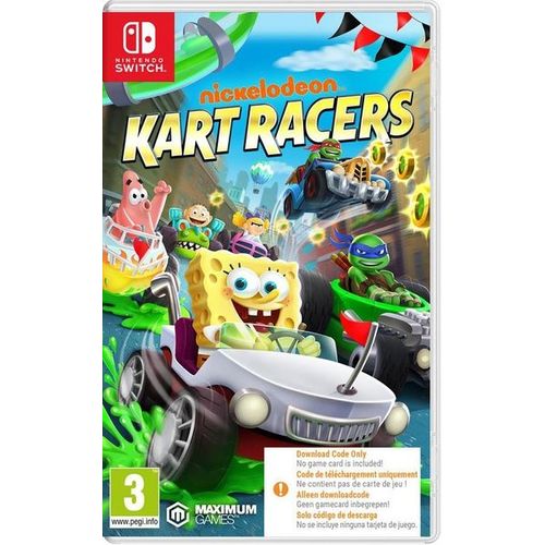Nickelodeon : Kart Racers (Code in a Box) Switch