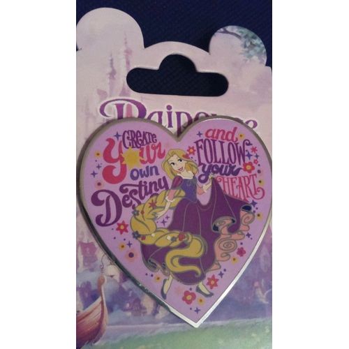 Pins Disney Disneyland Paris Princesse Raiponce Dans Coeur