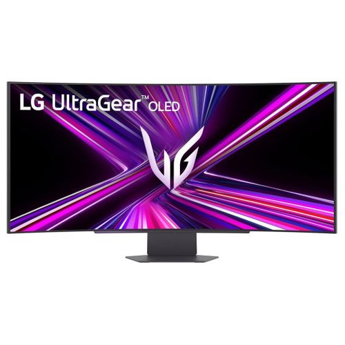LG UltraGear 45GX900A-B - Moniteur OLED - jeux - incurvé - 45" - 3440 x 1440 UWQHD @ 240 Hz - 1500000:1 - DisplayHDR 400 True Black - 0.03 ms - 2xHDMI, DisplayPort, USB-C - haut-parleurs