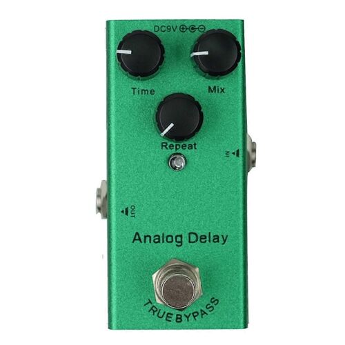 Pédale D'effets Pour Guitare Électrique, Mini Delay Analogique, Pédales Pour Guitare Basse, Delay Analogique
