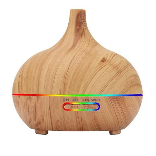 Humidificateur WiFi Tuya, diffuseur d'huiles essentielles et d'arômes, humidificateur d'air intelligent pour maison, 400 ml, brumisateur pour Al