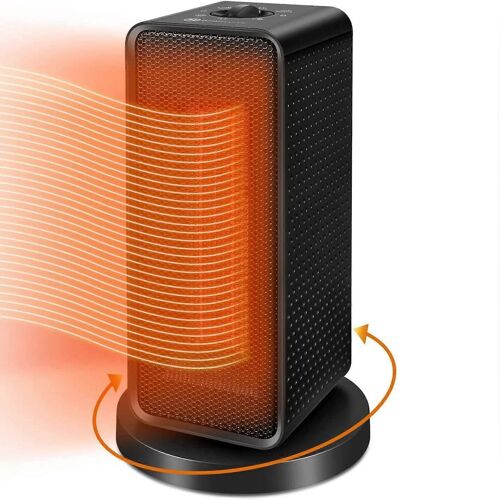 Chauffage vertical à secousses pour la maison, ventilateur PTC, chauffage rapide et silencieux, chauffage portable, prise UE