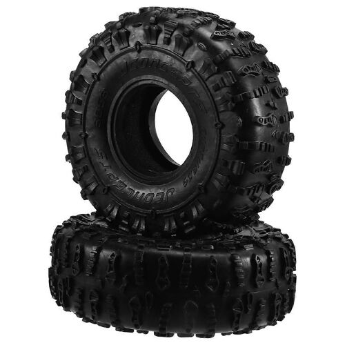 Pneu d'escalade à moyeu de 1,9 pouces adapté aux véhicules de piste automobiles AXIAL SCX10 90046 D90 TRX4 Rc