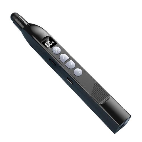 Tourne-page laser sans fil avec stylet télescopique RF2.4G, télécommande, stylo clicker, A