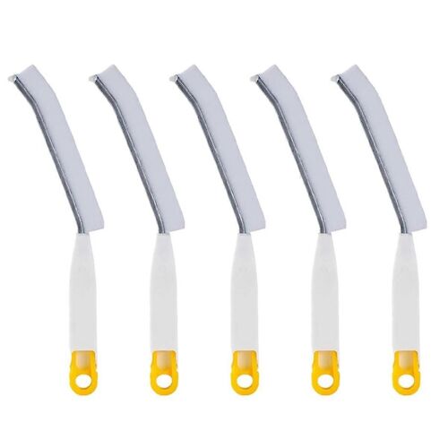 Brosse Multifonctionnelle Pour Crevasses Longues, Brosse De Nettoyage À Poils Durs, Salle De Bain, Fissures De Sol, Toilettes Sans