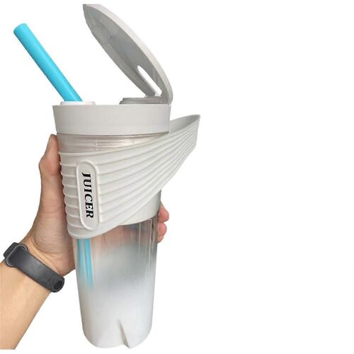 Extracteur de jus électrique multifonction, mini-extracteur de jus portable à usage domestique, blanc