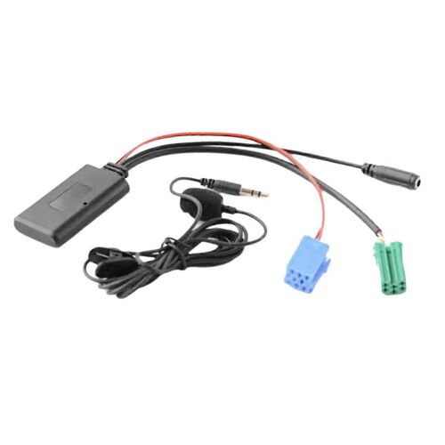 Module Bluetooth pour voiture, adaptateur audio MP3, entrée auxiliaire avec microphone pour radio (2005-2011)
