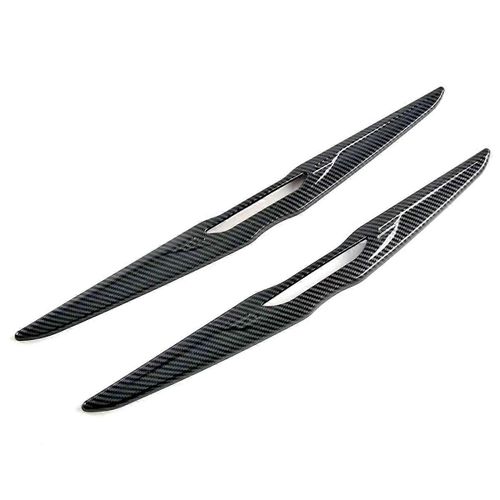 Kit De Moulures D'emblème Avant Et Arrière En Fibre De Carbone Pour 300 300c 2015-2022, Couvercle D'emblème, Accès Extérieur