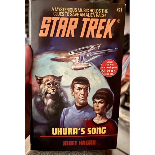 Star Trek ¿ Uhura¿s Song de Janet Kagan | Roman SF VO Pocket Books TOS #21