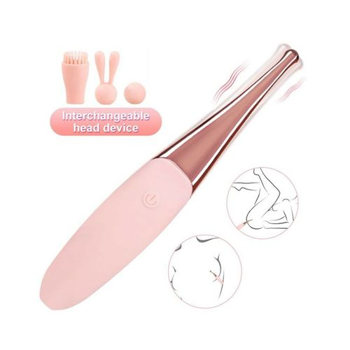 Vibromasseur Baguette G Spot Stimulateur Clitoridien Masseur De Clitoris Gode Feminin Usb Jouet Sexuel