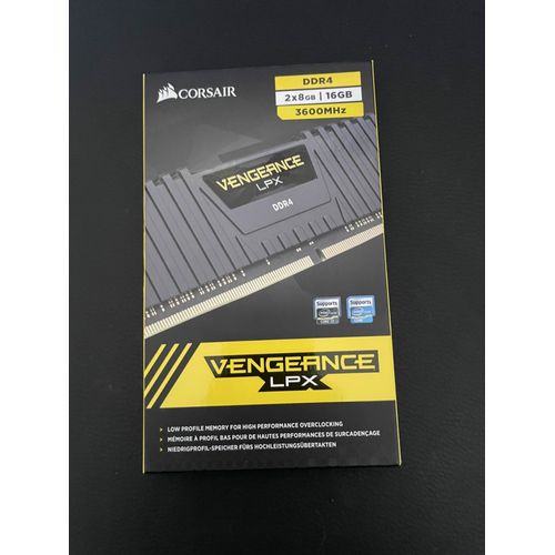Kit RAM Corsair Vengeance LPX ¿ 16 Go (2x8 Go) ¿ DDR4 3600 MHz