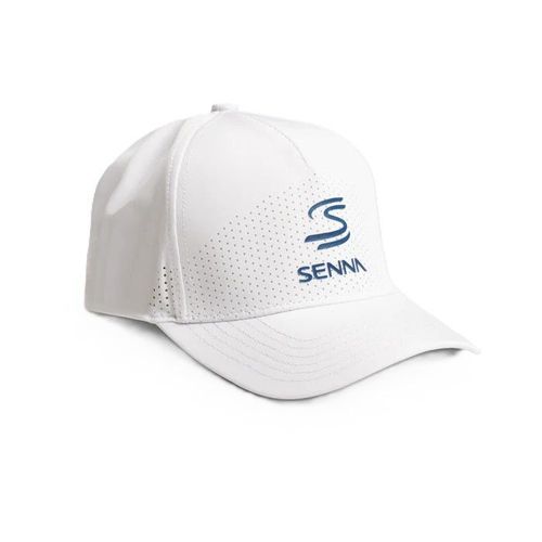 Casquette De Baseball Ayrton Senna F1 Adulte, Blanche, Taille Unique