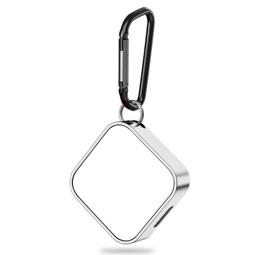 Adaptateur De Chargeur Magn¿¿Tique 2 En 1 Pour Apple Watch 7 6 5 4 3 2 Montre Sans Fil Portable Charge Keychain Dock Argent Blanc