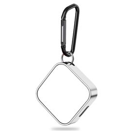 Adaptateur De Chargeur Magn¿¿Tique 2 En 1 Pour Apple Watch 7 6 5 4 3 2 Montre Sans Fil Portable Charge Keychain Dock Argent Blanc