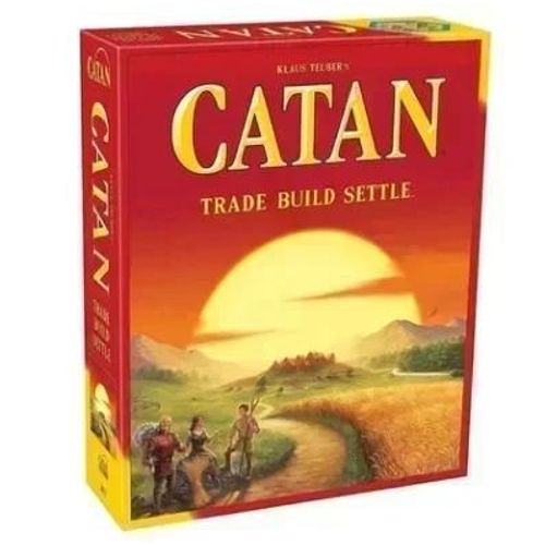 Version Anglaise Catan Jeu De Société Puzzle Loisirs Jouet Jeu Carte 25th Anniversaire Édition Jeux 2-8 Personnes Fête[Z244]