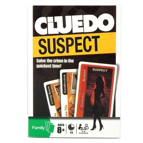 Cluedo Suspect Jeu De Cartes Tout Le Plaisir De Clue Clue Faire Suspect Multiplayer Interactif Jeu De Fête De Famille Jeu De Société[Z296]