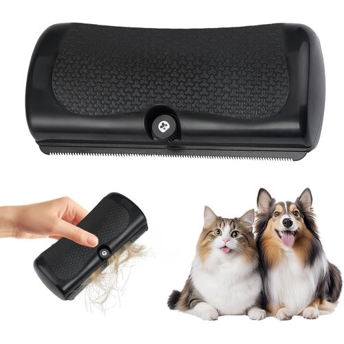 Brosse De Toilettage Pour Chien, Avec Poignée Confortable Pour Poils Longs Et Courts, Élimination Efficace Des Poils, Réduction De La Perte De Poils[Z850]
