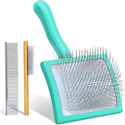 Brosse De Toilettage Pour Chiens À Poils Moyens Ou Longs, Brosse À Longue Broche Pour Enlever Les Poils Morts, Les N?uds Et Les N?uds, Meilleurs Outils De Toilettage Pour Petits Animaux,[Z894]