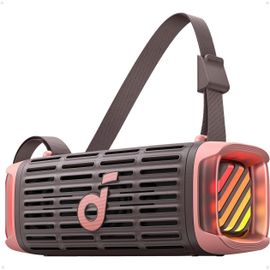 Boom 3I By Anker,Enceinte Bluetooth Extérieure Résistante,Ip68,Flottante,Résistante À L'Eau Salée,Bassup 2.0,Enceinte Portable De 50 W,Bluetooth 5.3,16 H,Tws,Kayak/Pêche/Camping